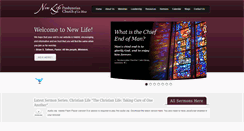 Desktop Screenshot of newlifelamesa.org